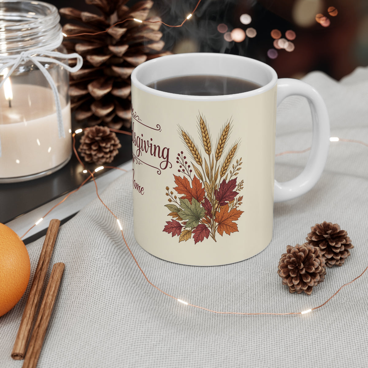 Personalized Friendsgiving Mug