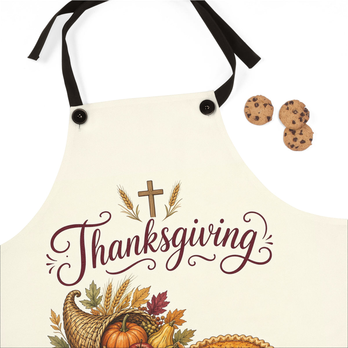 Personalized Faith Thanksgiving Host Apron