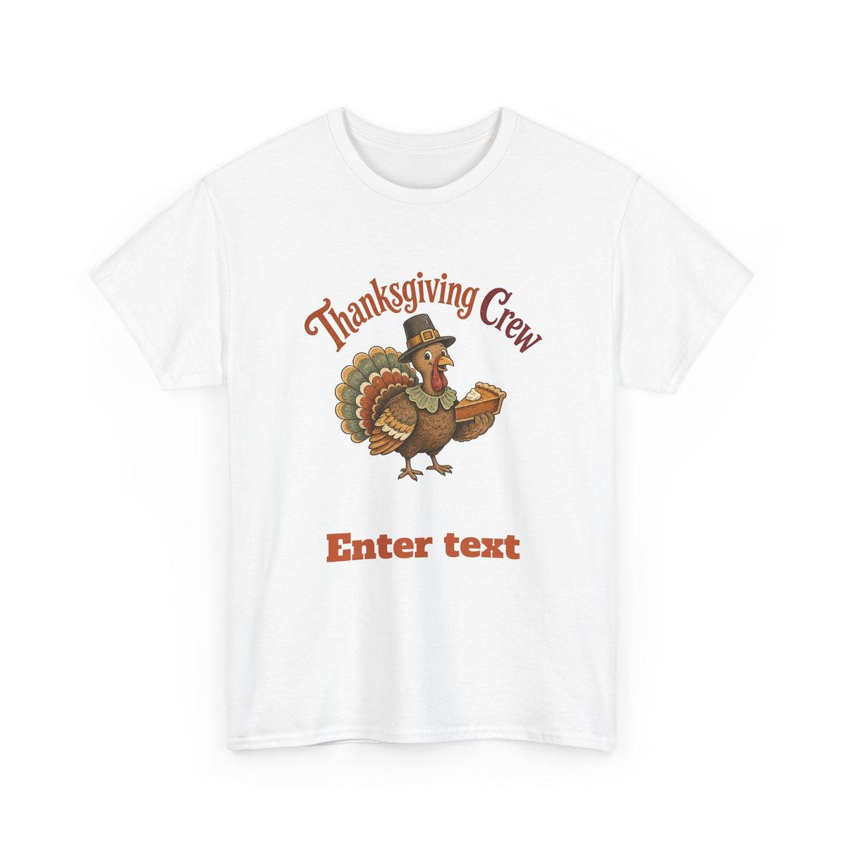 Personalized Thanksgiving Crew Tee