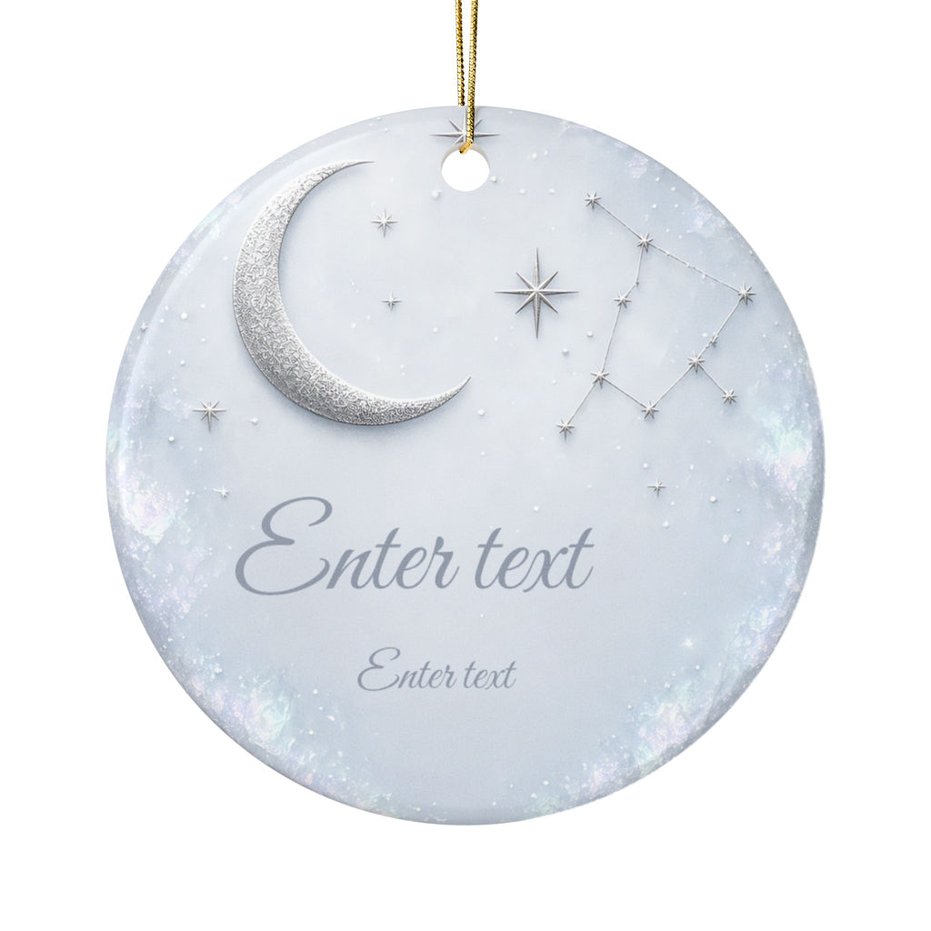 Personalized Icy Celestial Family Ornament
