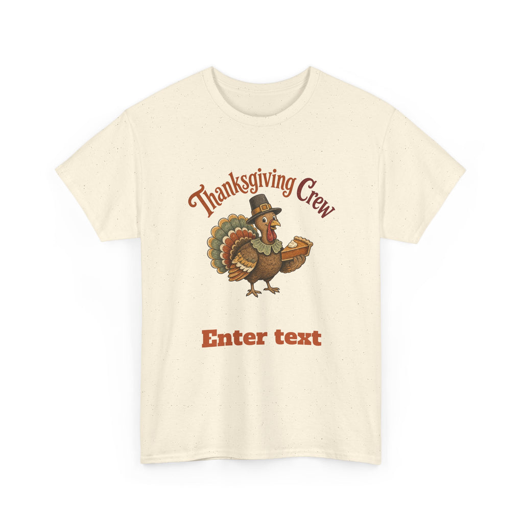 Personalized Thanksgiving Crew Tee