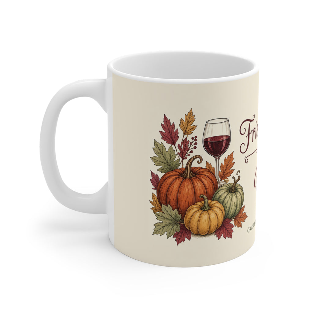 Personalized Faith Friendsgiving Mug