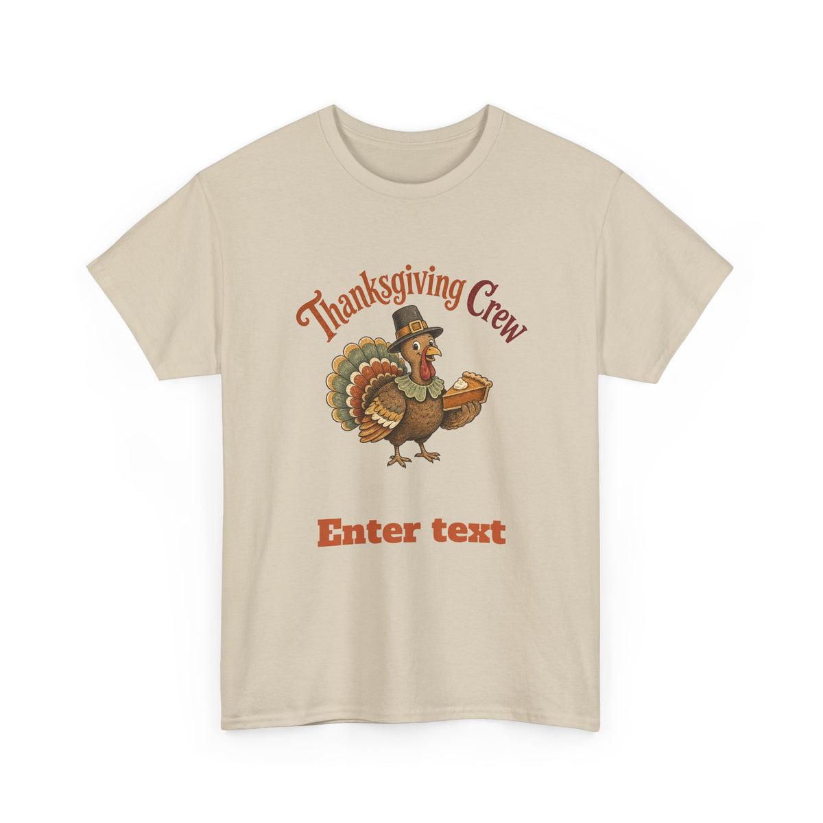 Personalized Thanksgiving Crew Tee