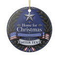 Personalized Proud Air Force Family Ornament