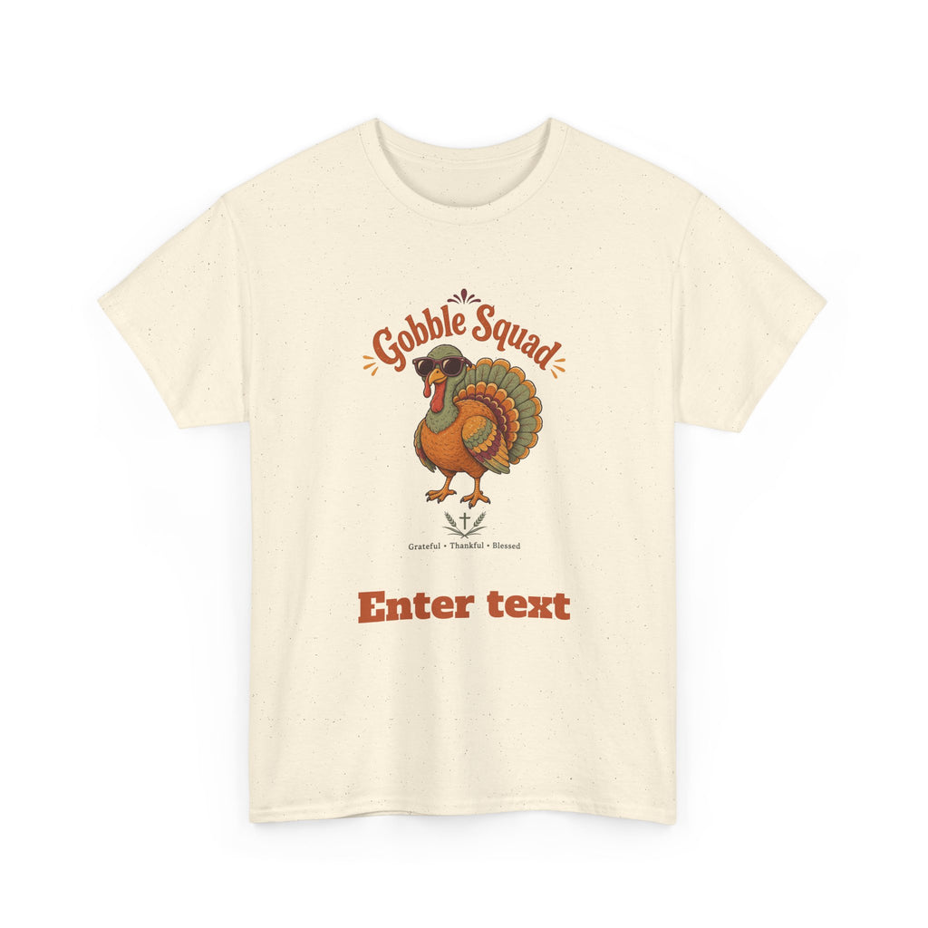 Personalized Faith Friendsgiving Gobble Squad Tee