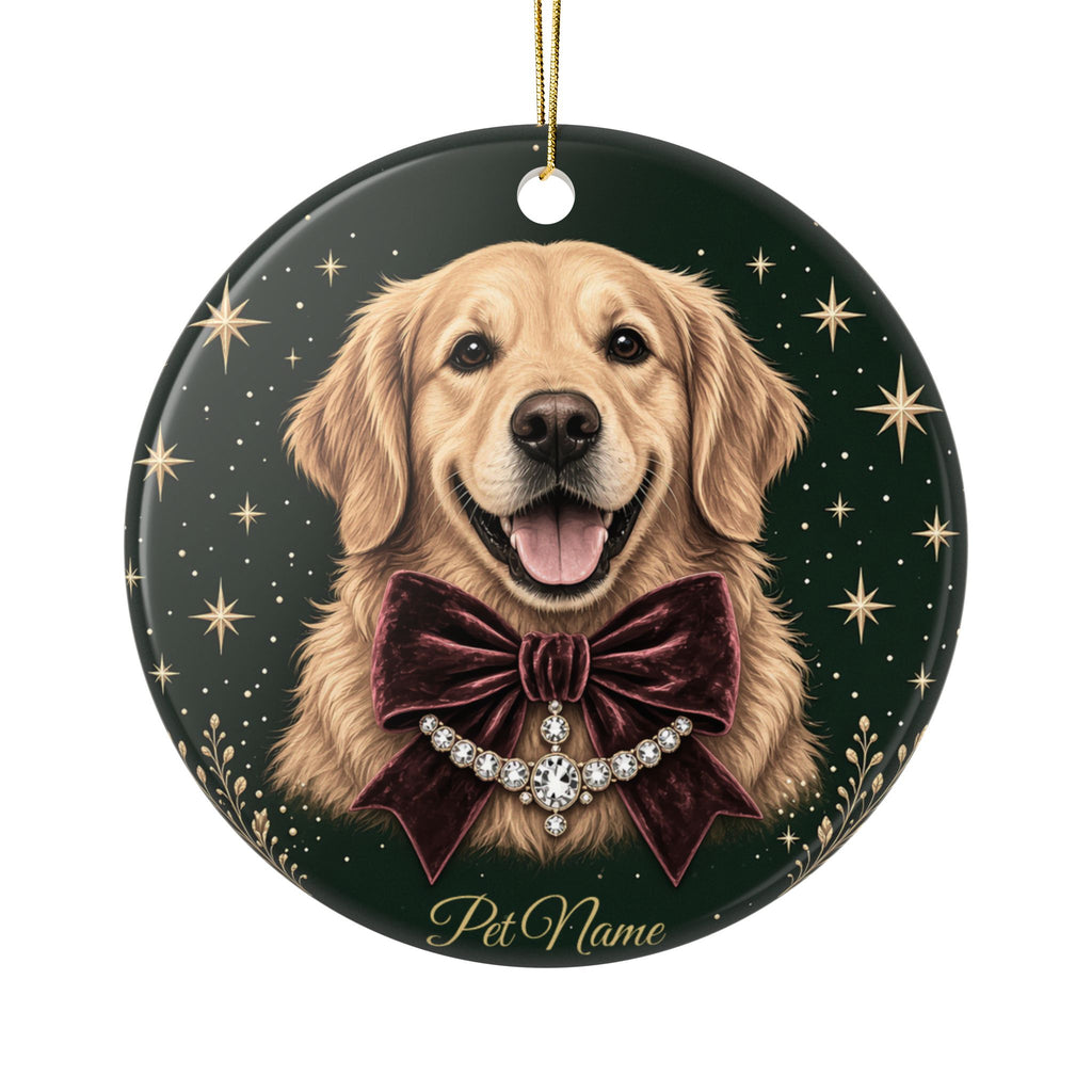 Personalized Pet First Christmas Ornament