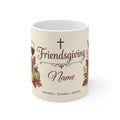 Personalized Faith Friendsgiving Mug