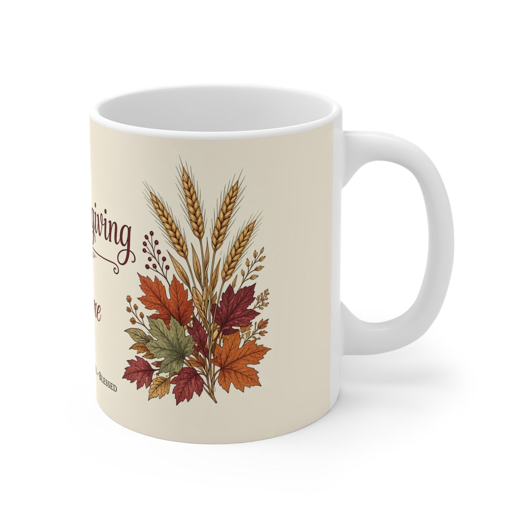Personalized Faith Friendsgiving Mug