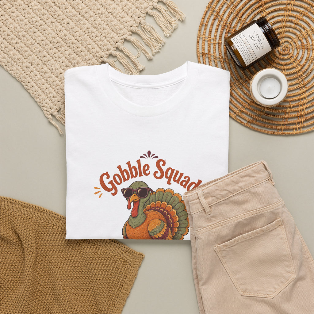 Personalized Faith Friendsgiving Gobble Squad Tee