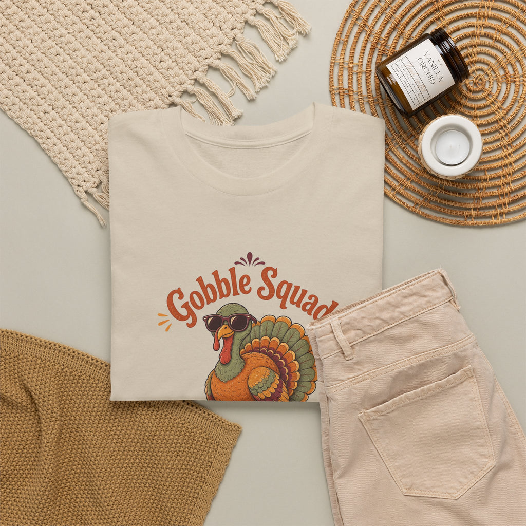 Personalized Faith Friendsgiving Gobble Squad Tee