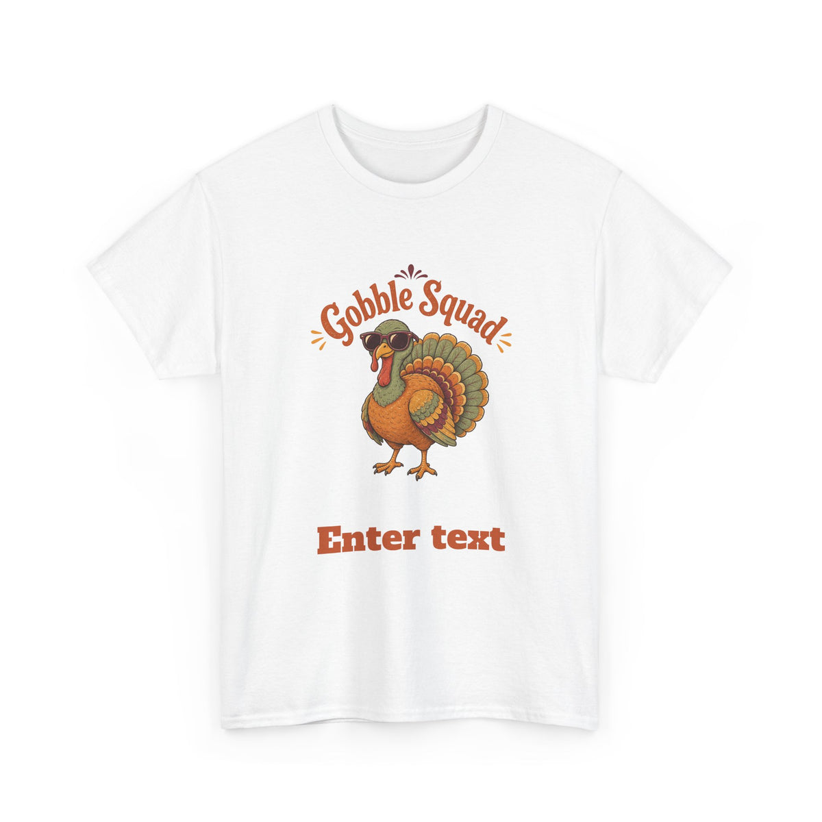 Personalized Friendsgiving Gobble Squad Tee