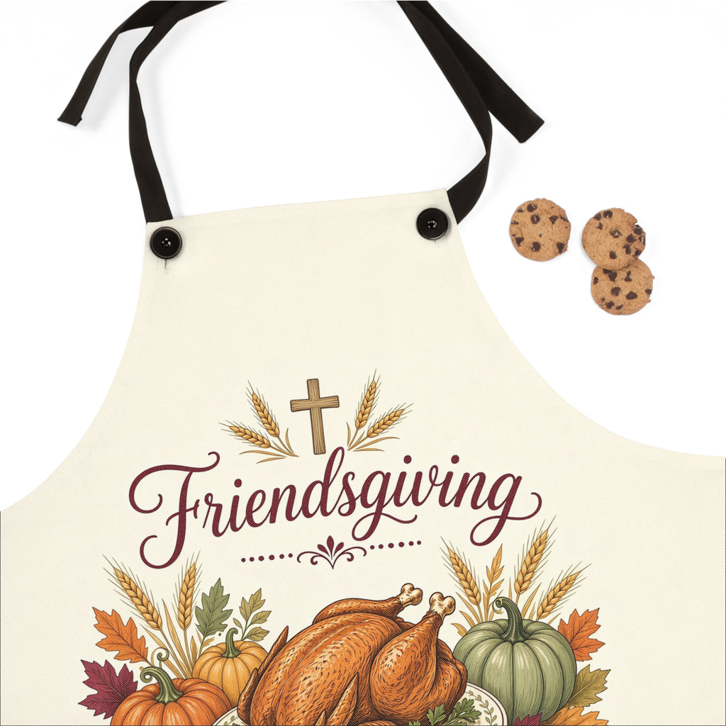 Personalized Faith Friendsgiving Host Apron