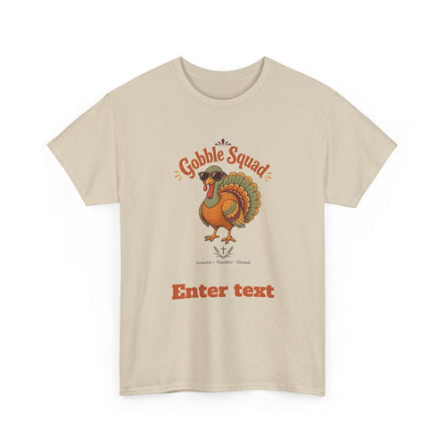 Personalized Faith Friendsgiving Gobble Squad Tee