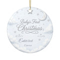 Personalized Baby's First Christmas Ornament