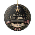Personalized Proud Army Family Ornament
