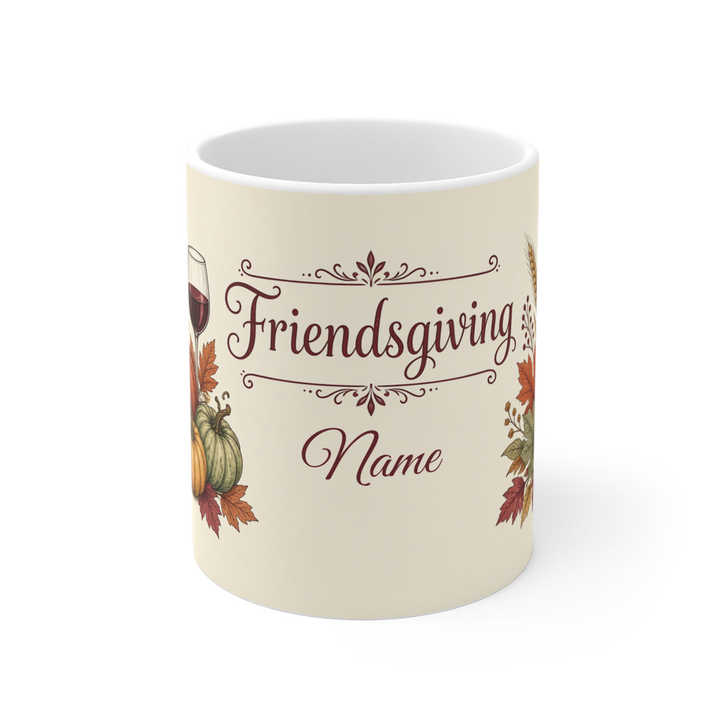 Personalized Friendsgiving Mug
